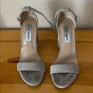 taupe steve madden heels